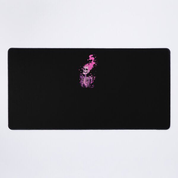 Item preview, Pink Skeleton Burning Hearts Pastel Goth Skull Graphic designed and sold by GrimNest.