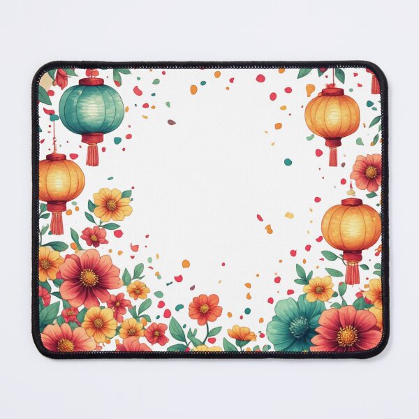 Item preview, Colorful Floral Lantern Garden  designed and sold by Shivamartwark.