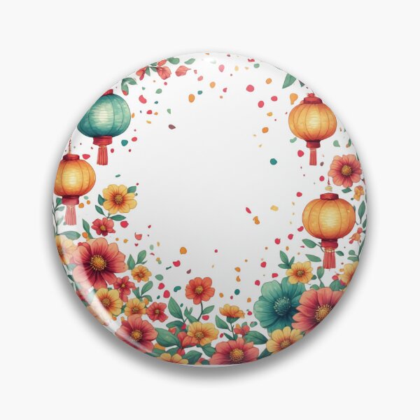 Item preview, Colorful Floral Lantern Garden  designed and sold by Shivamartwark.