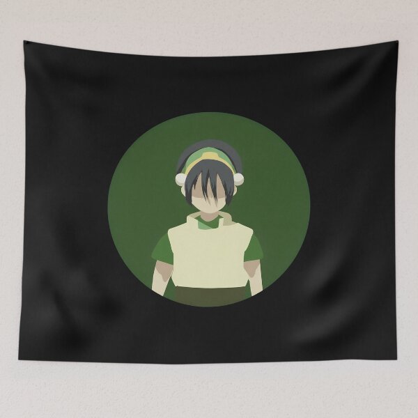 Item preview, Avatar Toph Blindfolded Earth Bender Character  designed and sold by RANUJOANDIT.