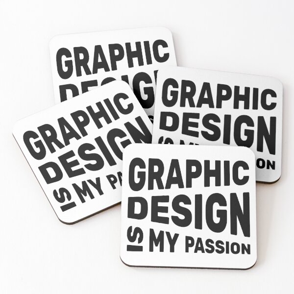Item preview, Graphic Design Is My Passion (Black on White!) designed and sold by ruchir.online.
