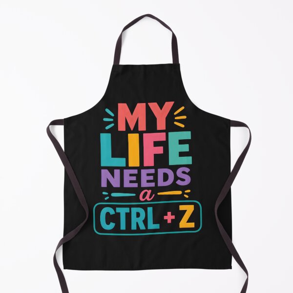 Item preview, My life needs a ctrl + z designed and sold by nimmitrends.