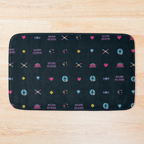 Item preview, Synthwave Cyberpunk Retro 80s Vector Micro Icon Seamless Pattern designed and sold by KungPowUnicorn.