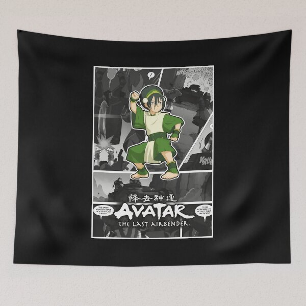 Item preview, Toph Avatar The Last Airbender Comic Panel designed and sold by RANUJOANDIT.