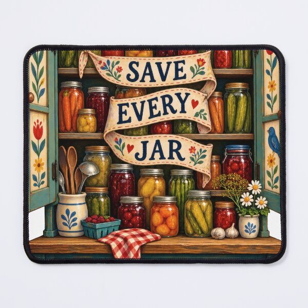Item preview, Save Every Jar Painted Balkan Household Humor designed and sold by OfficialBalkan.