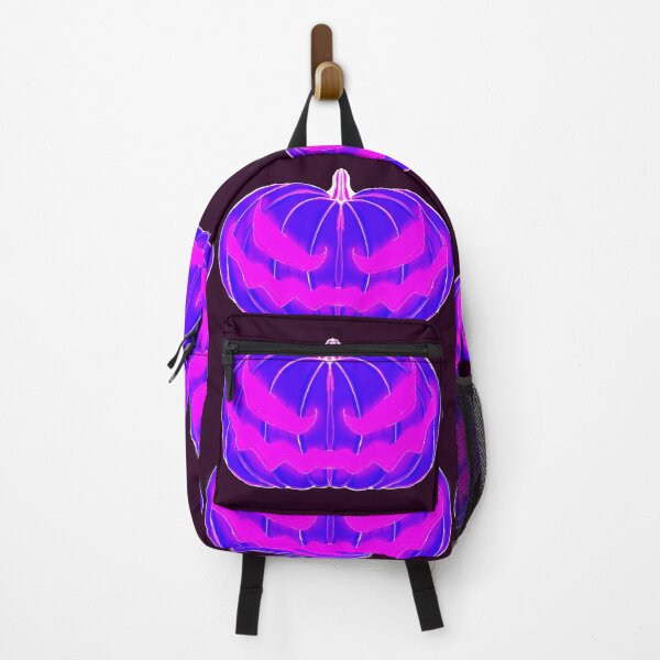 Item preview, Neon Purple Jack-O-Lantern by Saber Rex designed and sold by WildBerryWorks.