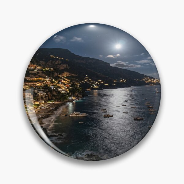 Item preview, Moonlit View of the Amalfi Coast designed and sold by Solomon-Ent-144.