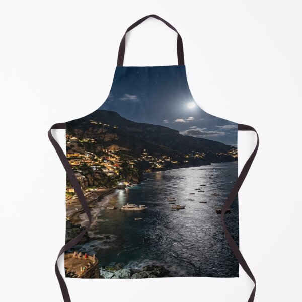 Item preview, Moonlit View of the Amalfi Coast designed and sold by Solomon-Ent-144.