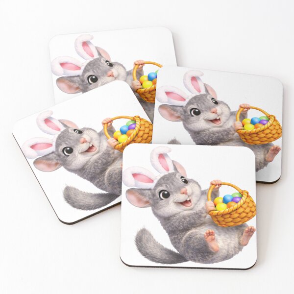 Item preview, Chinchilla Easter Bunny designed and sold by Sillytoe.