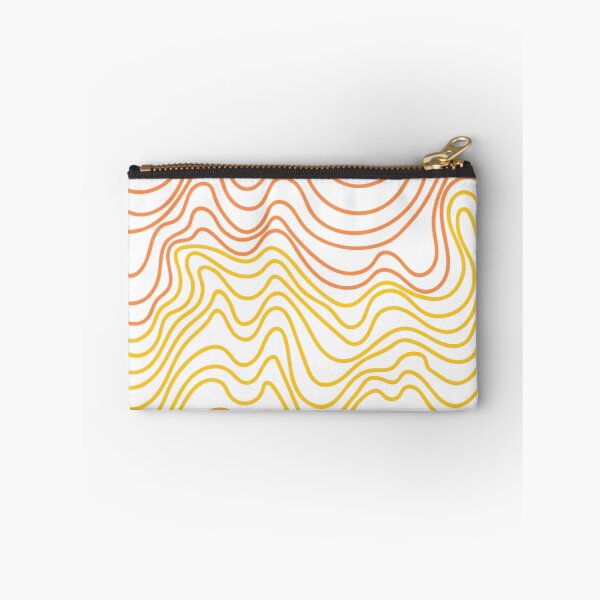 Item preview, Abstract Neon Topography Waves Graphic Art designed and sold by DoodleIntricate.