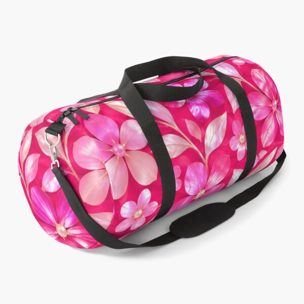 Item preview, Vivid Pink Pearlescent Floral Pattern designed and sold by OLAIZA.