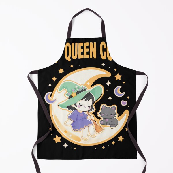 Item preview, Nap Queen Coven Cute Halloween Witch Shirt with Black Cat, Crescent Moon, Broomstick and Kawaii Witchcore Design designed and sold by Zenith-Co.