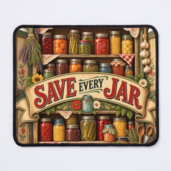 Item preview, Save Every Jar Postcard Balkan Household Humor designed and sold by OfficialBalkan.