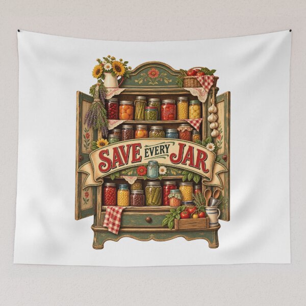 Item preview, Save Every Jar Postcard Balkan Household Humor designed and sold by OfficialBalkan.