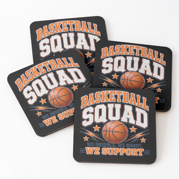 Item preview, Basketball Squad We Dribble Shoot Support designed and sold by markymaarty.