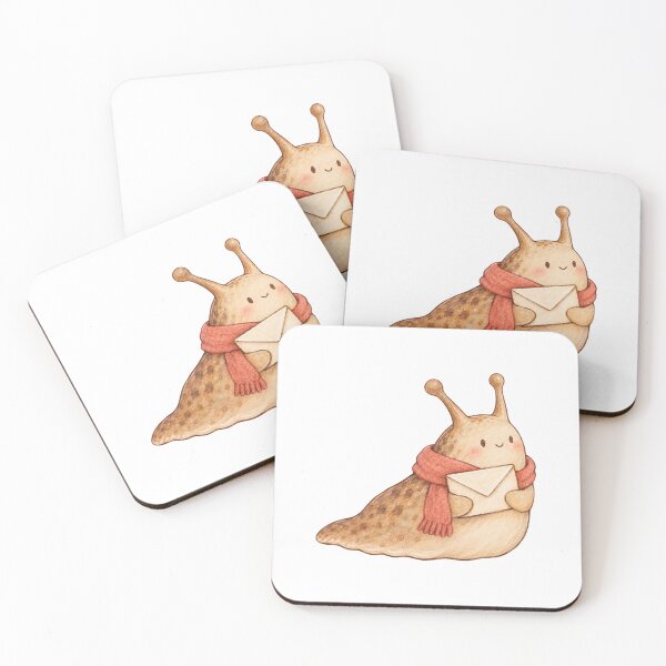 Item preview, Slug Winter Mail designed and sold by The-Art-of-D.