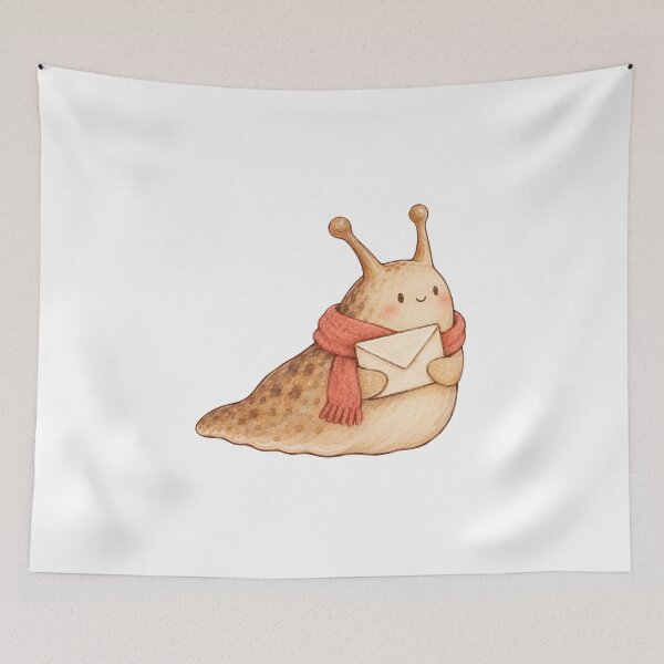 Item preview, Slug Winter Mail designed and sold by The-Art-of-D.