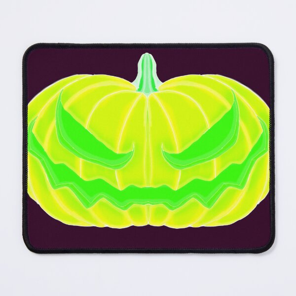 Item preview, Neon green Jack-O-Lantern  by Saber Rex designed and sold by WildBerryWorks.