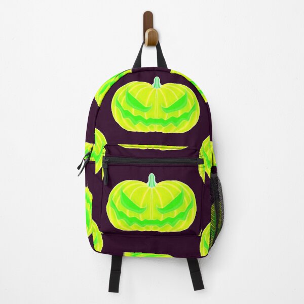 Item preview, Neon green Jack-O-Lantern by Saber Rex designed and sold by WildBerryWorks.