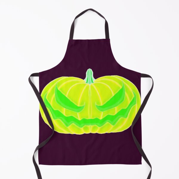 Item preview, Neon green Jack-O-Lantern  by Saber Rex designed and sold by WildBerryWorks.