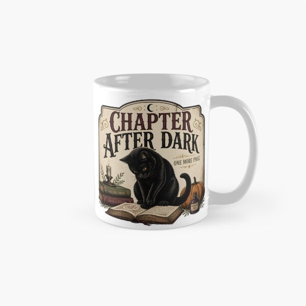 Item preview, Chapter After Dark — Black Cat Halloween designed and sold by BernoNickel.