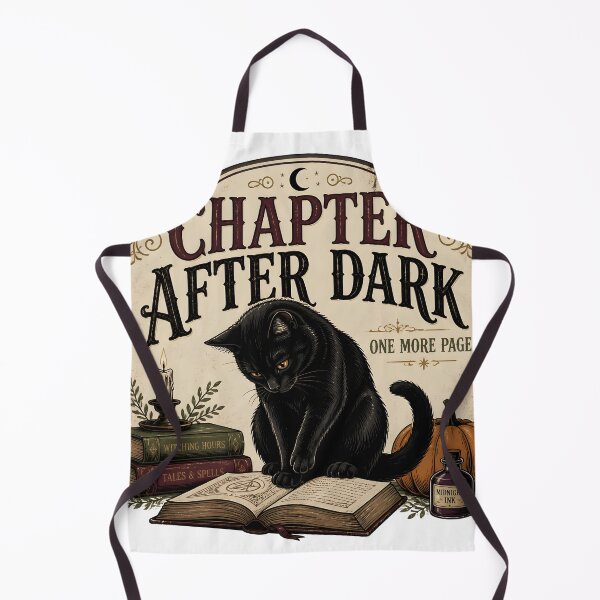 Item preview, Chapter After Dark — Black Cat Halloween designed and sold by BernoNickel.