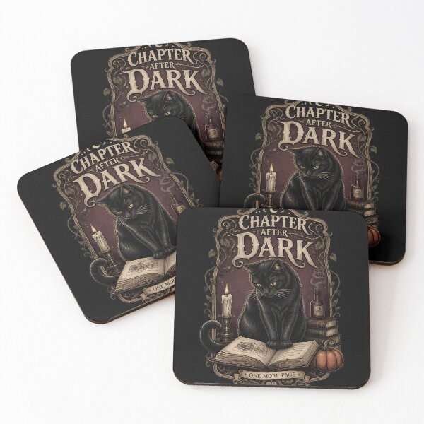 Item preview, Chapter After Dark — Black Cat Halloween designed and sold by BernoNickel.