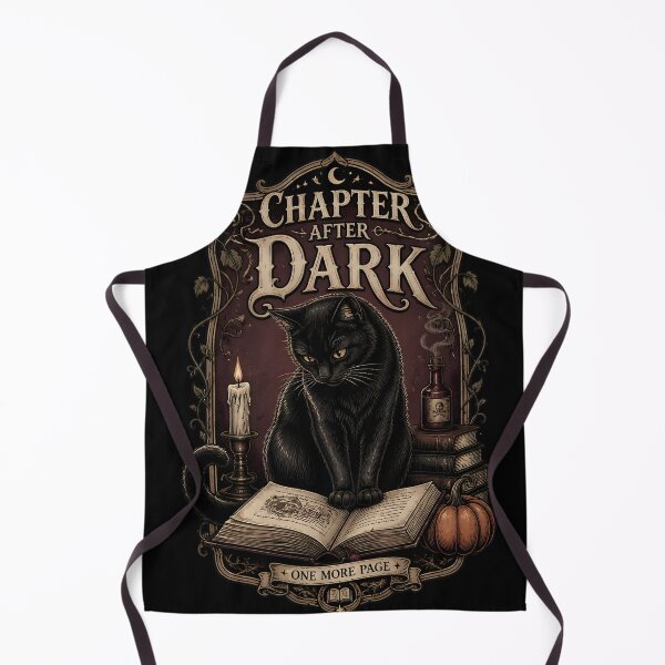 Item preview, Chapter After Dark — Black Cat Halloween designed and sold by BernoNickel.