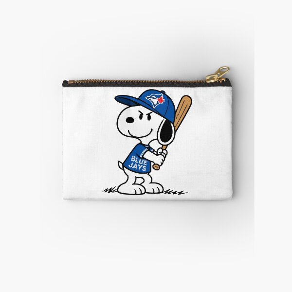 Item preview, Snoopy Playing Baseball with Blue Jays Inspired Design designed and sold by sKetch Art.co.