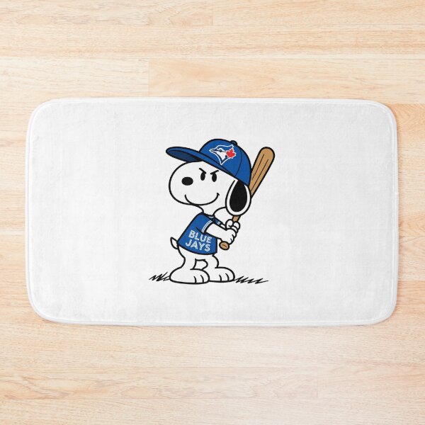 Item preview, Snoopy Playing Baseball with Blue Jays Inspired Design designed and sold by sKetch Art.co.