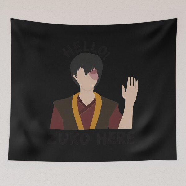 Item preview, Hello Zuko Here Waving Greeting Character  designed and sold by RANUJOANDIT.