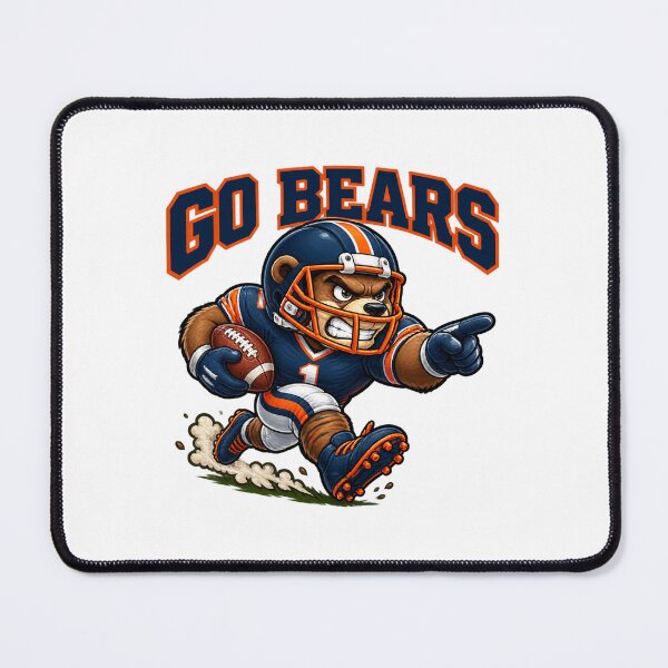Item preview, Snoopy and Woodstock Inspired Football Design with Chicago Bears Theme designed and sold by sKetch Art.co.