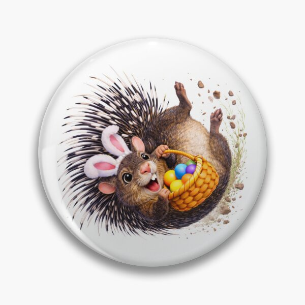 Item preview, Crested Porcupine Easter Basket designed and sold by Sillytoe.
