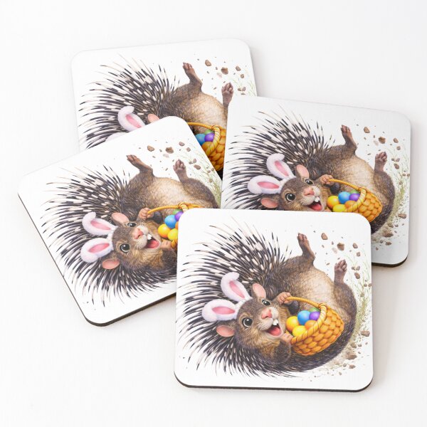 Item preview, Crested Porcupine Easter Basket designed and sold by Sillytoe.