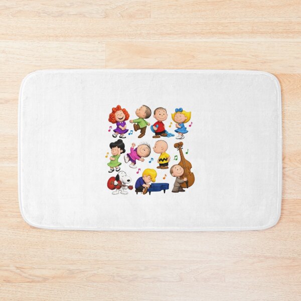 Item preview, Snoopy and the Peanuts Gang Rocking Out with Linus Redesign Illustration designed and sold by sKetch Art.co.