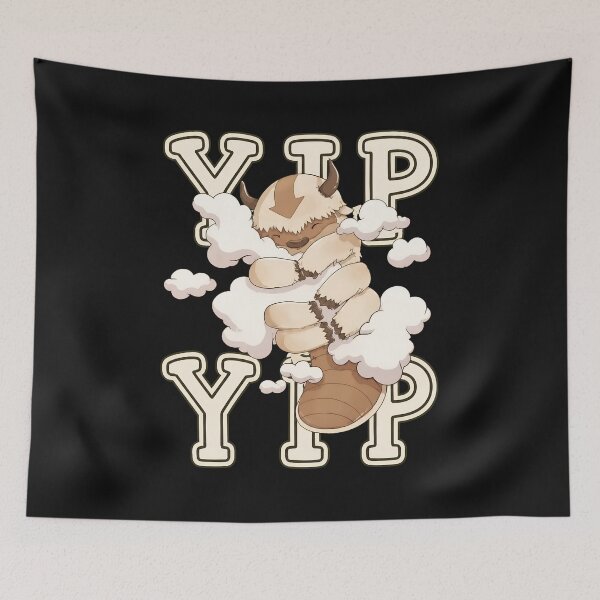 Item preview, Appa Yip Yip Cloud Creature Illustration designed and sold by RANUJOANDIT.