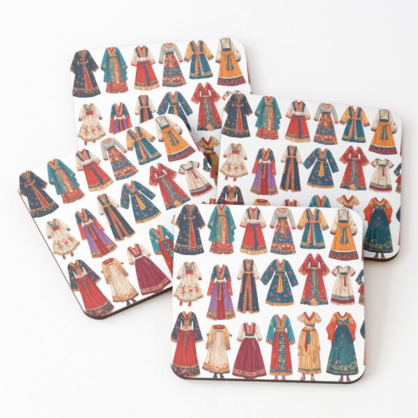 Item preview, Traditional Korean Hanbok Dresses Collection – Colorful designed and sold by Shivamartwark.