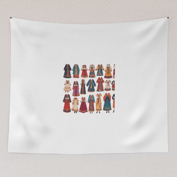 Item preview, Traditional Korean Hanbok Dresses Collection – Colorful designed and sold by Shivamartwark.