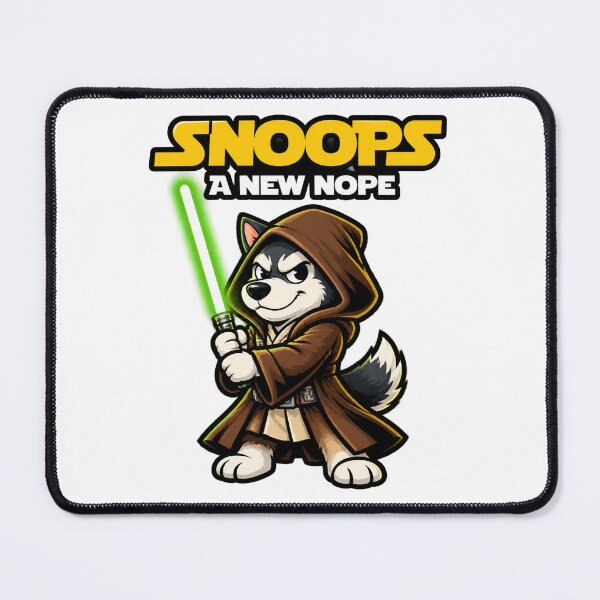 Item preview, Snoopi Wan Kenobi Funny Parody Design Inspired by Classic Sci-Fi Characters designed and sold by sKetch Art.co.