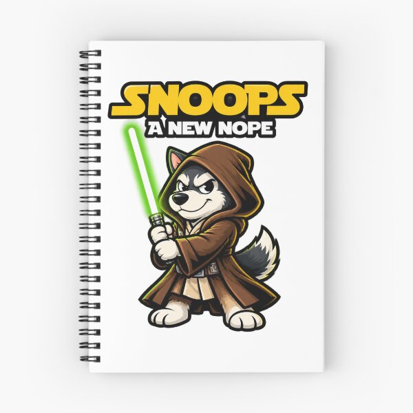 Item preview, Snoopi Wan Kenobi Funny Parody Design Inspired by Classic Sci-Fi Characters designed and sold by sKetch Art.co.