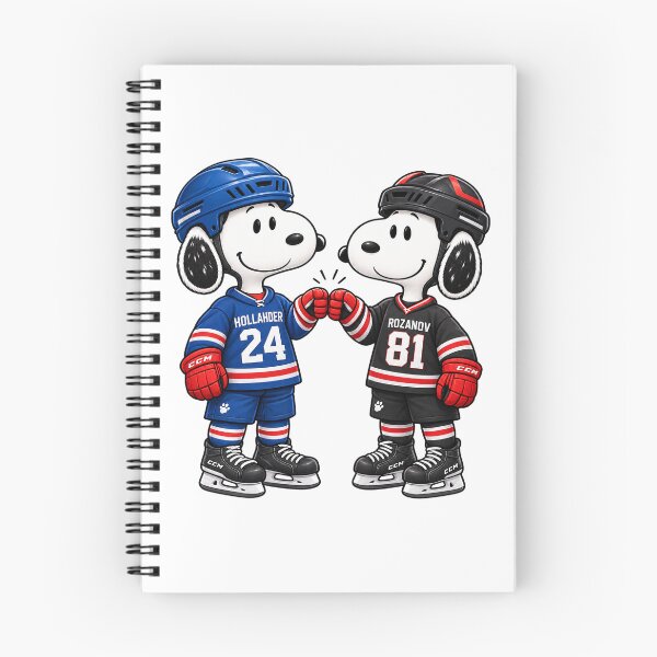 Item preview, Snoopy Inspired Heated Rivalry Queer Hockey Fan Design Featuring Ilya Rozanov designed and sold by sKetch Art.co.