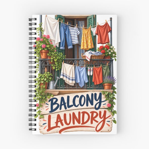 Item preview, Balcony Laundry Rustic Balkan Household Humor designed and sold by OfficialBalkan.