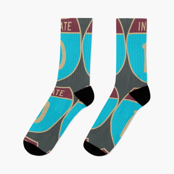 Item preview, I-10 Tallahassee Interstate Sign in Turquoise, Garnet, and Gold designed and sold by Karate Octopus.