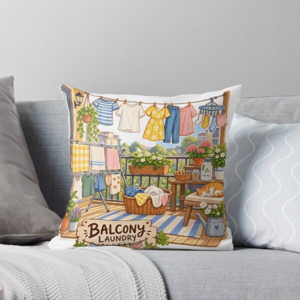 Item preview, Balcony Laundry Kitchen Balkan Household Humor designed and sold by OfficialBalkan.