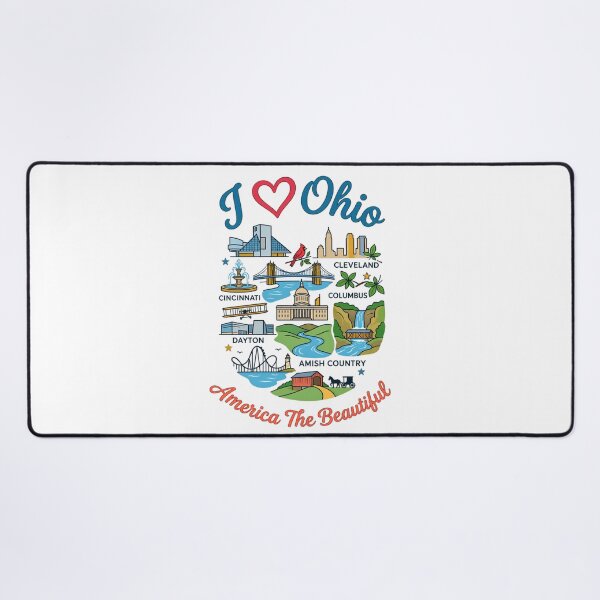Item preview, Ohio The Heart of It ALL designed and sold by Illumine-World.