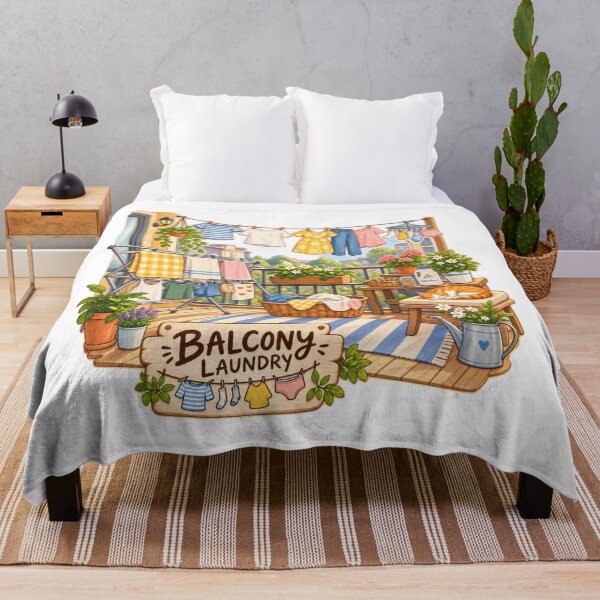 Item preview, Balcony Laundry Kitchen Balkan Household Humor designed and sold by OfficialBalkan.