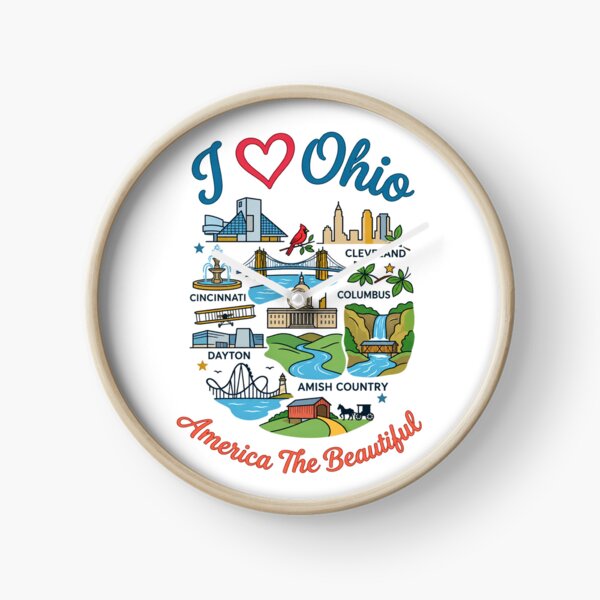 Item preview, Ohio The Heart of It ALL designed and sold by Illumine-World.