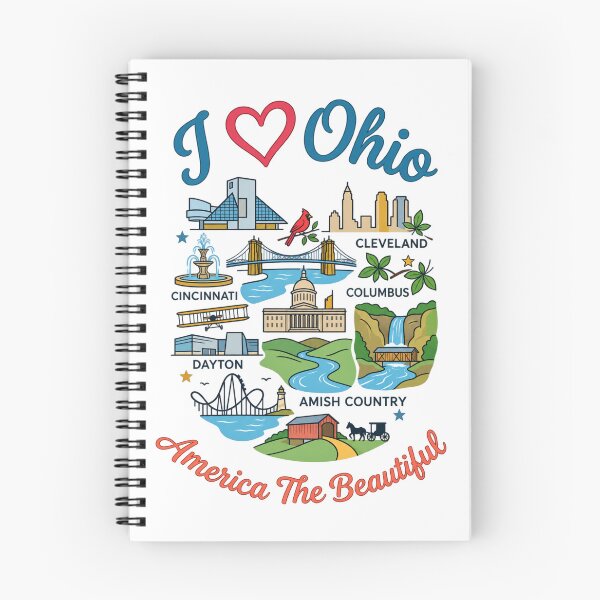 Item preview, Ohio The Heart of It ALL designed and sold by Illumine-World.