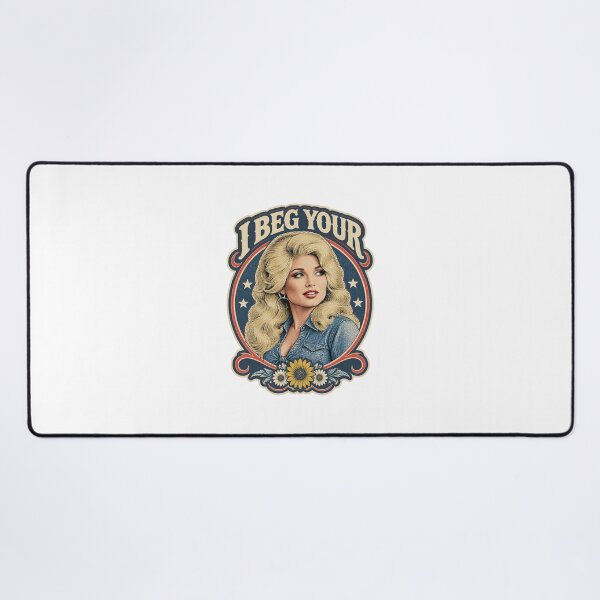 Item preview, Dolly Parton Inspired I Beg Your Pardon Vintage Style Design designed and sold by SilverNox.