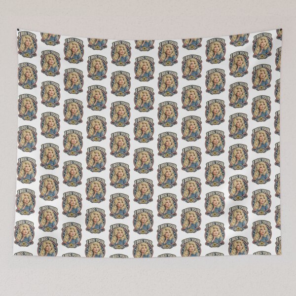 Item preview, Dolly Parton Inspired I Beg Your Pardon Vintage Style Design designed and sold by SilverNox.